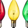 E10 Jullampor|E10 Jullampor<Konstsmide Topplampa E10 3V 0,5W Flerfärgad 3-Pack