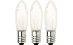 E10 Led Jullampor|E10 Led Jullampor<Konstsmide Topplampa Slinga 16L E10 LED 14V 0,1W 3-Pack