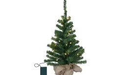 Star Trading Toppy Batteridriven Konstgran LED 60cm* Konstgranar Med Led|Batteri Julpynt Inomhus