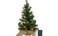 Konstgranar Med Led|Batteri Julpynt Inomhus<Star Trading Toppy Batteridriven Konstgran LED 45cm