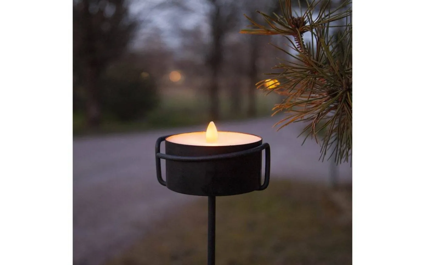 Torch Batteridriven Marschall Utomhusbruk Svart