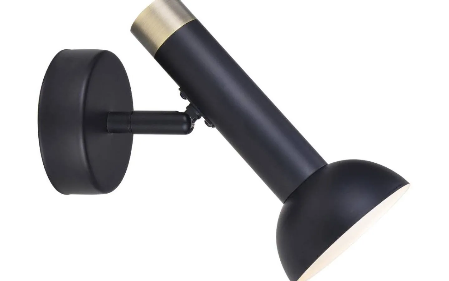 Halo Design Torch Vägglampa Svart/Mässing* Läslampor