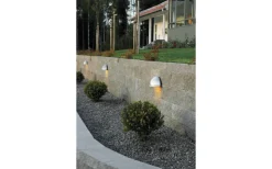 Kustnära Belysning|Vägglampor Utomhus<Konstsmide Torino Halvmånelampa Stor Galvaniserat Stål IP23