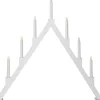 Visa Alla Adventsljusstakar|Adventsljusstakar 61-120 Cm<Star Trading Torpa Adventsljusstake 71cm Vit