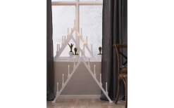 Torpa Adventsljusstake 85cm Vit