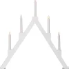 Star Trading Torpa Adventsljusstake 57cm Vit* Visa Alla Adventsljusstakar|Adventsljusstakar 31-60 Cm