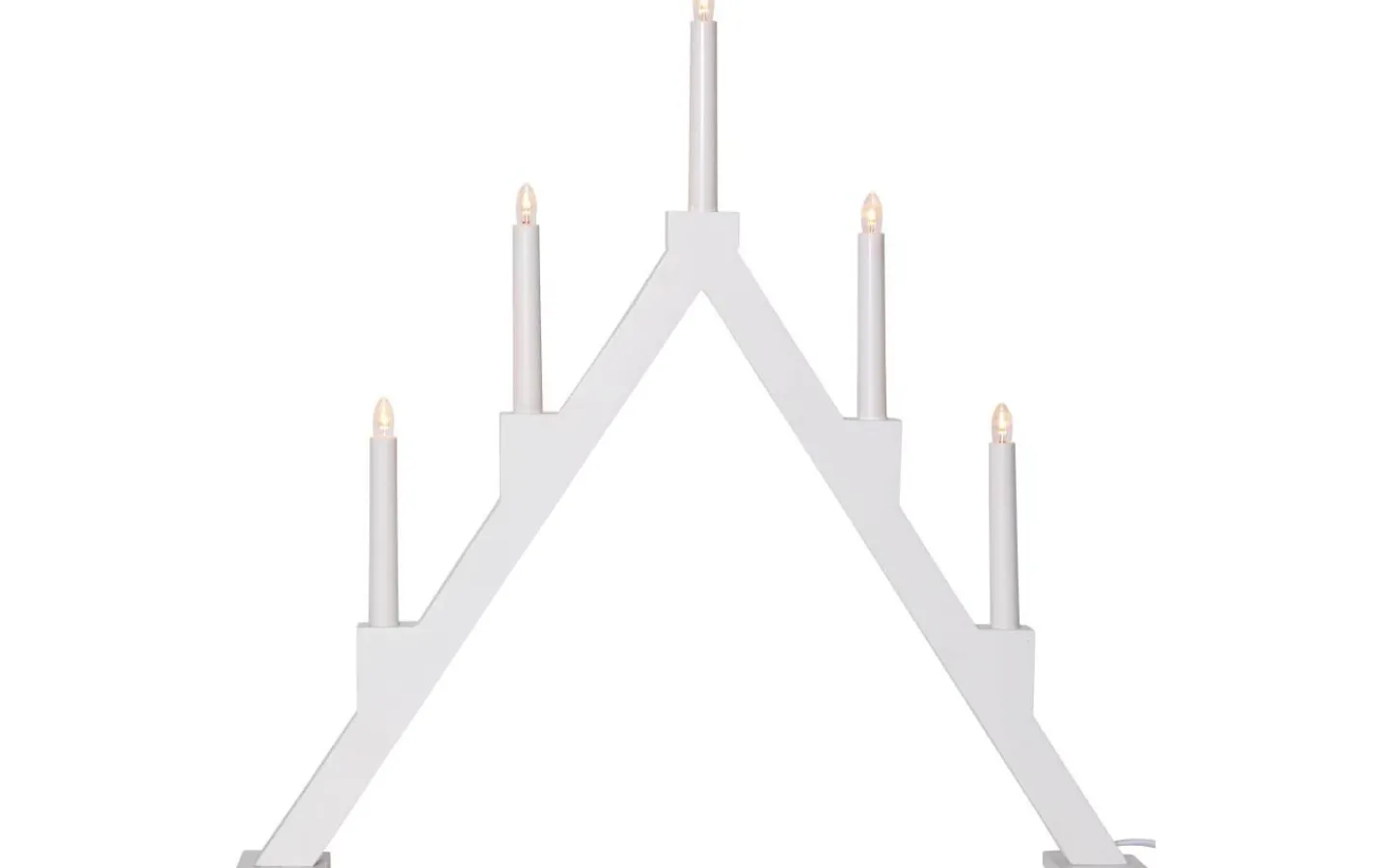 Star Trading Torpa Adventsljusstake 57cm Vit* Visa Alla Adventsljusstakar|Adventsljusstakar 31-60 Cm