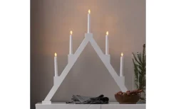 Star Trading Torpa Adventsljusstake 57cm Vit* Visa Alla Adventsljusstakar|Adventsljusstakar 31-60 Cm