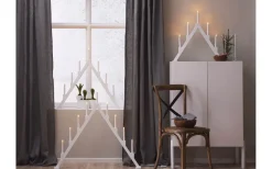 Star Trading Torpa Adventsljusstake 57cm Vit* Visa Alla Adventsljusstakar|Adventsljusstakar 31-60 Cm