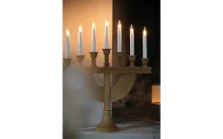 Torpa Adventsljusstake 7L 53cm Brun Bets