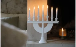 Markslojd Torpa Adventsljusstake 7L 53cm Vit* Visa Alla Adventsljusstakar|Adventsljusstakar 31-60 Cm