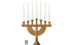 Torpa Batteridriven Adventsljusstake 62cm Betsad Brun