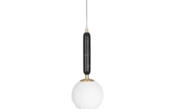 Torrano Fönsterlampa 15cm E14 Svart/Opalvit