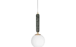Fönsterlampor|Kök & Matplats<Globen Lighting Torrano Fönsterlampa 15cm E14 Grön/Opalvit