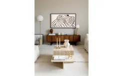 Torrano Golvlampa 145cm Travertin