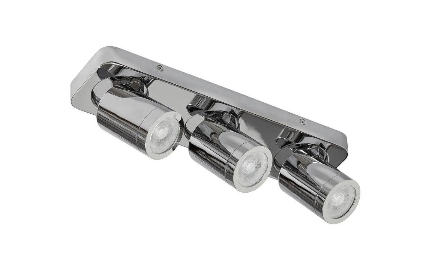 Badrumslampor Tak|Avlånga Takspotlights<ArmaturHantverk Torsö Takspotlight 35cm Krom IP44