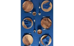 Markslojd Torun Linneduk Blå 150x350 cm* Bordsdukar