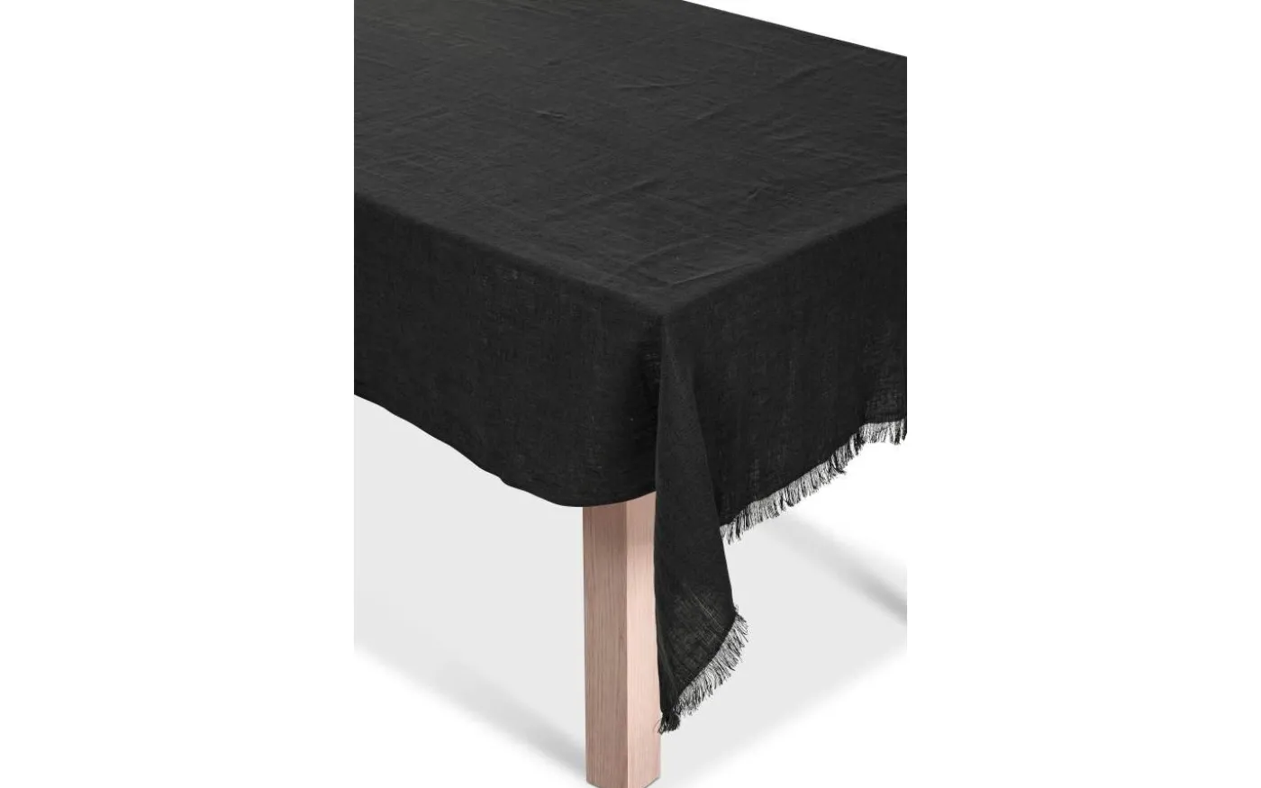 Torun Linneduk Grå 150x350 cm