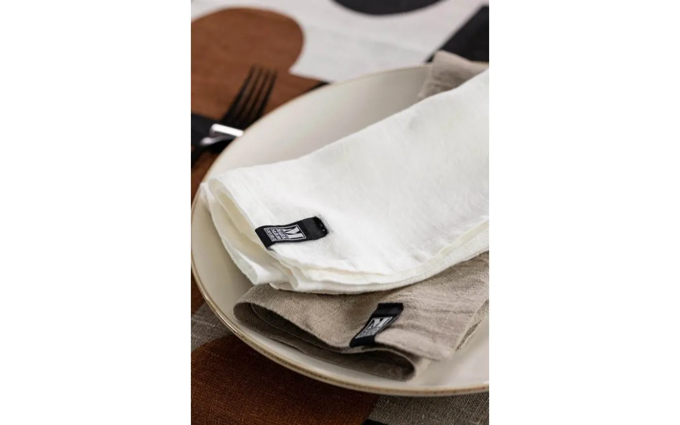 Torun Servetter Offwhite 2-pack