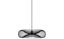 Globen Lighting Torus Taklampa 50cm Svart* Stora Taklampor Ø50-69 Cm