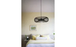 Globen Lighting Torus Taklampa 50cm Svart* Stora Taklampor Ø50-69 Cm