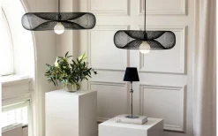 Globen Lighting Torus Taklampa 50cm Svart* Stora Taklampor Ø50-69 Cm