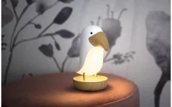 Star Trading Toucan Bird Uppladdningsbar Nattlampa 20cm Vit* Nattlampor