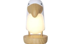 Star Trading Toucan Bird Uppladdningsbar Nattlampa 20cm Vit* Nattlampor
