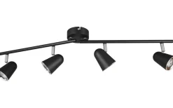 Avlånga Takspotlights|Takspot Med Minst 4 Lampor<Reality Toulouse Spotlight LED 4-delad mattsvart