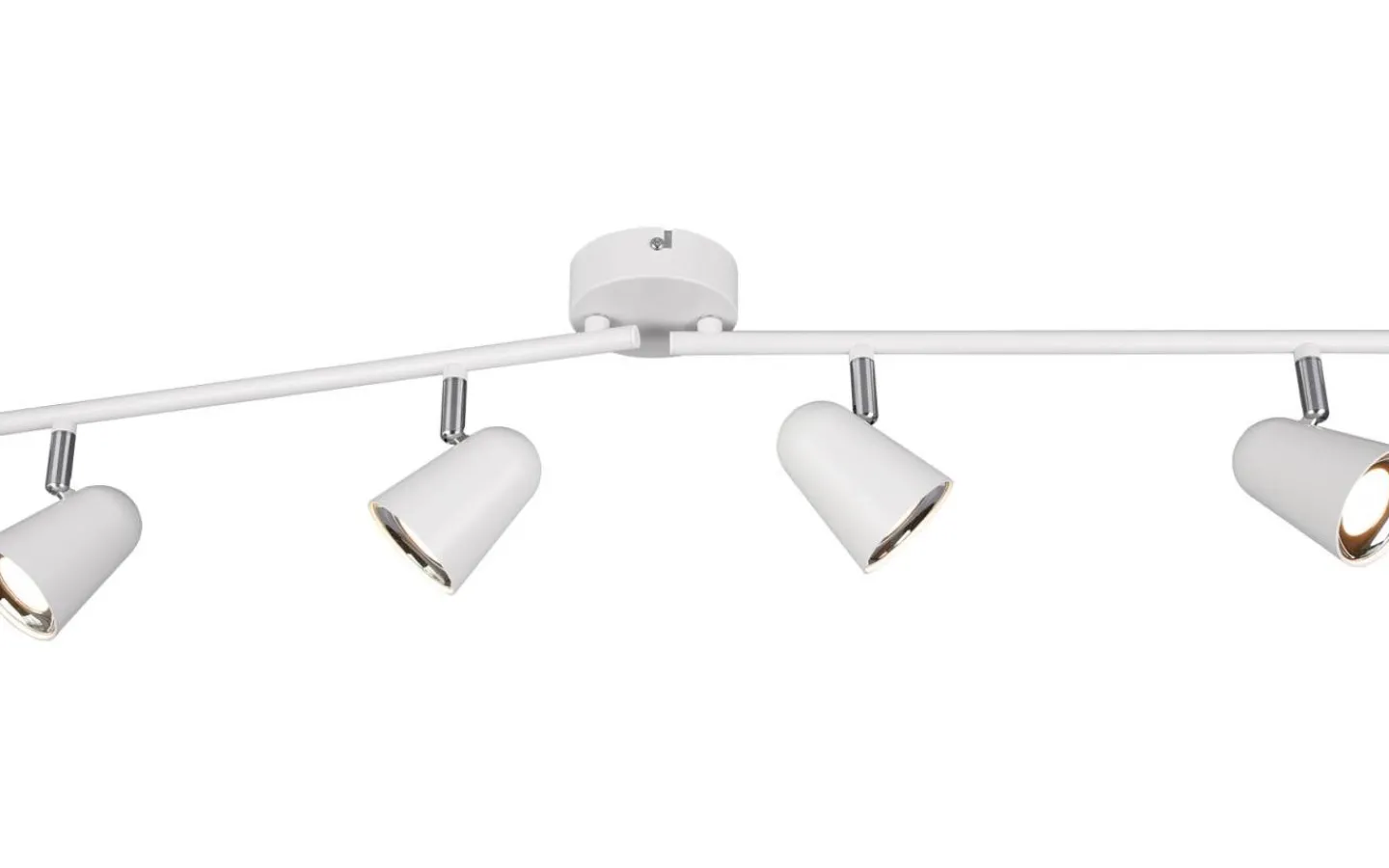 Reality Toulouse Spotlight LED 4-delat mattvitt* Avlånga Takspotlights|Takspot Med Minst 4 Lampor