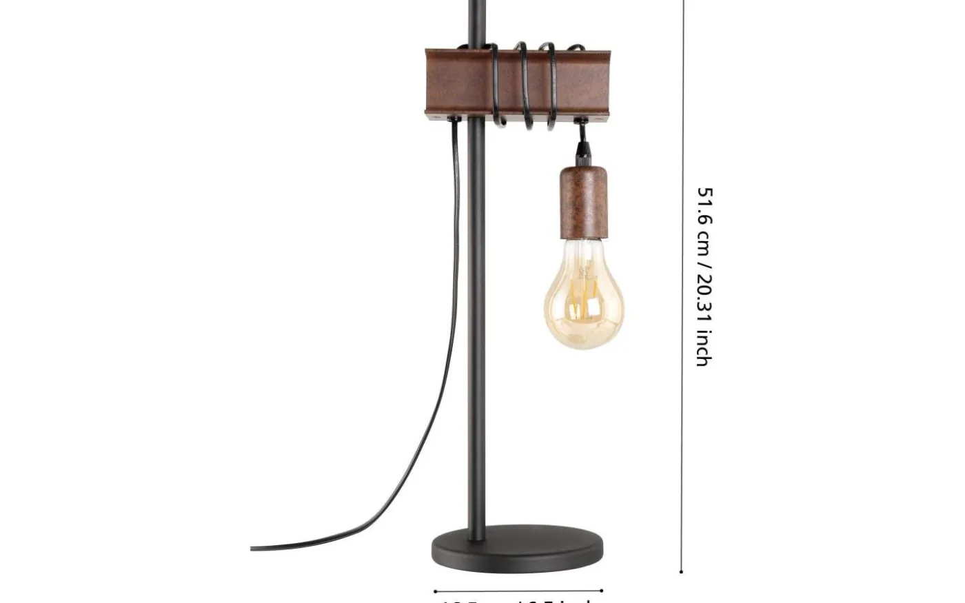 Townshend Bordslampa 13cm Rost