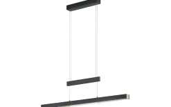 Trio Lighting Trajan Takpendel LED mattsvart/mattmässing* Avlånga Taklampor