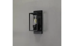 Vägglyktor<Konstsmide Trani Vägglampa med Ljussensor Svart IP44