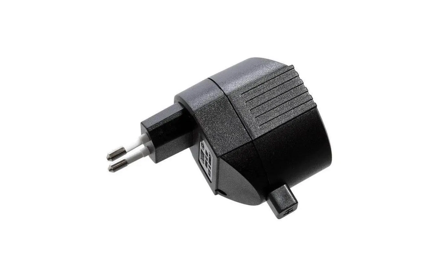 Transformatorer (Konstantspänning V)<ArmaturHantverk Transformator Plugin 12V AC 1-10W DIN-kontakt Svart