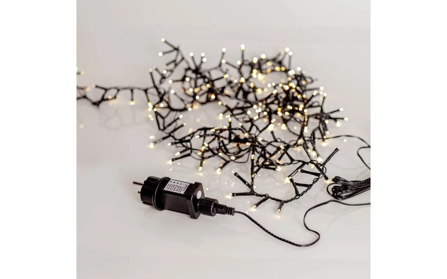 Star Trading Transformator Shiny/Golden/Crispy 4-stegs Dim* Crispy Ice White Ljusslingor (3000K)|Shiny Warm White Ljusslingor (2700K)