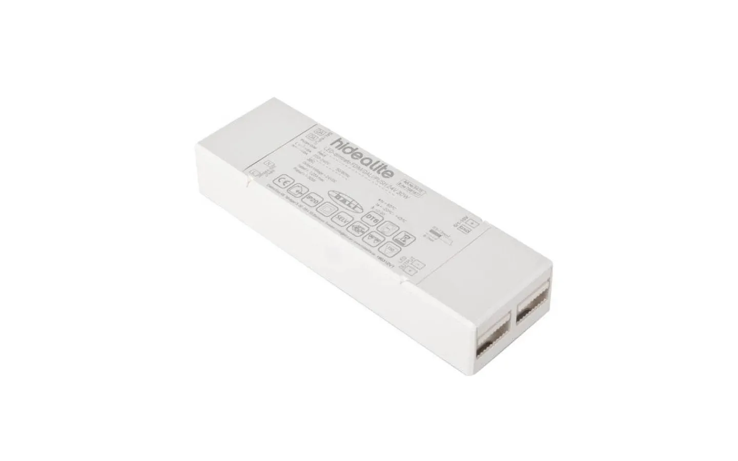 Transformatorer (Konstantspänning V)|Minispotlights & Ledpuckar<Hidealite Transformator 24V DC 1-30W Dimbar