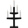 Star Trading Trapp Adventsljusstake 46cm Svart* Visa Alla Adventsljusstakar|Adventsljusstakar 31-60 Cm