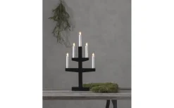Star Trading Trapp Adventsljusstake 46cm Svart* Visa Alla Adventsljusstakar|Adventsljusstakar 31-60 Cm