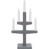 Star Trading Trapp Adventsljusstake Grå 46cm* Visa Alla Adventsljusstakar|Adventsljusstakar 31-60 Cm
