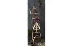Trapp Adventsljusstake Röd 46cm