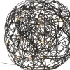 Star Trading Trassel Dekorationsklot 30cm Svart* Utomhusdekorationer|Inomhusdekorationer 230V
