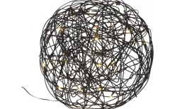 Star Trading Trassel Dekorationsklot 30cm Svart* Utomhusdekorationer|Inomhusdekorationer 230V