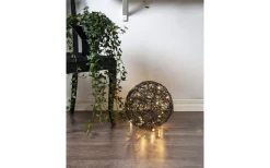 Star Trading Trassel Dekorationsklot 30cm Svart* Utomhusdekorationer|Inomhusdekorationer 230V