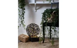 Star Trading Trassel Dekorationsklot 30cm Svart* Utomhusdekorationer|Inomhusdekorationer 230V