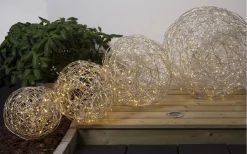 Utomhusdekorationer|Inomhusdekorationer 230V<Star Trading Trassel Dekorationsklot 30cm