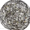 Star Trading Trassel Dekorationsklot 50cm Svart* Utomhusdekorationer|Inomhusdekorationer 230V