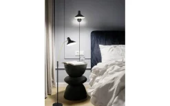 Golvläslampor<Trio Lighting Traveller Golvlampa E27 mattsvart/mattmässing