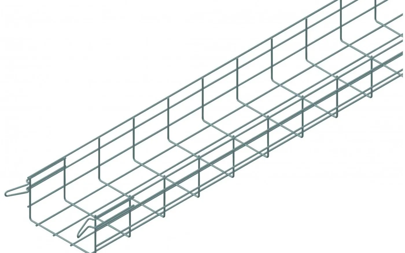 Trådstege, Elförzinkad, 202x100 mm, 3 m