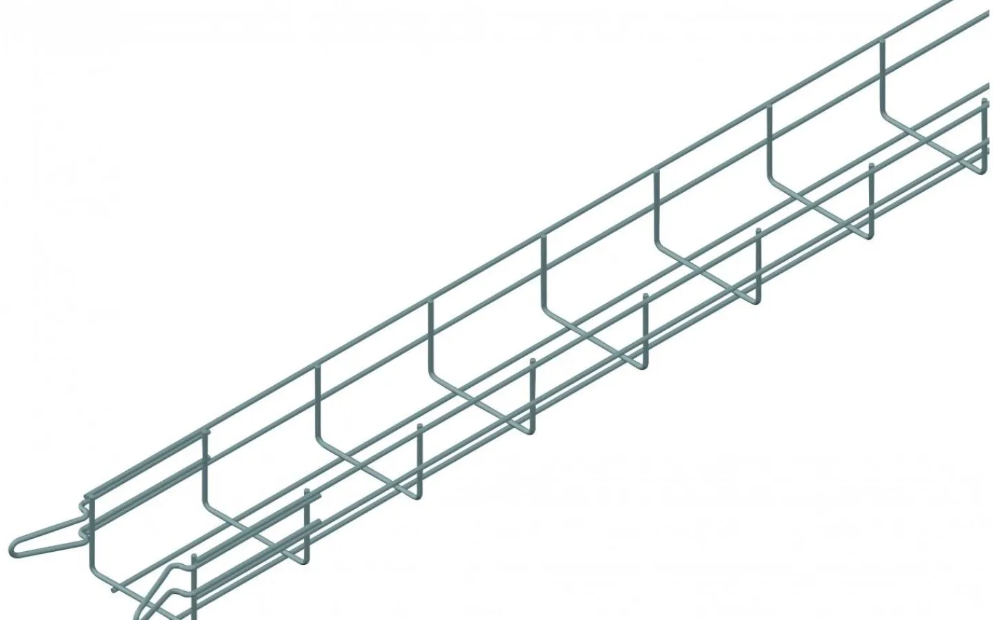 Malmbergs Trådstege, Varmgalvaniserad, 102x60 mm, 3 m* Kabelkanaler,Stegar,Rännor