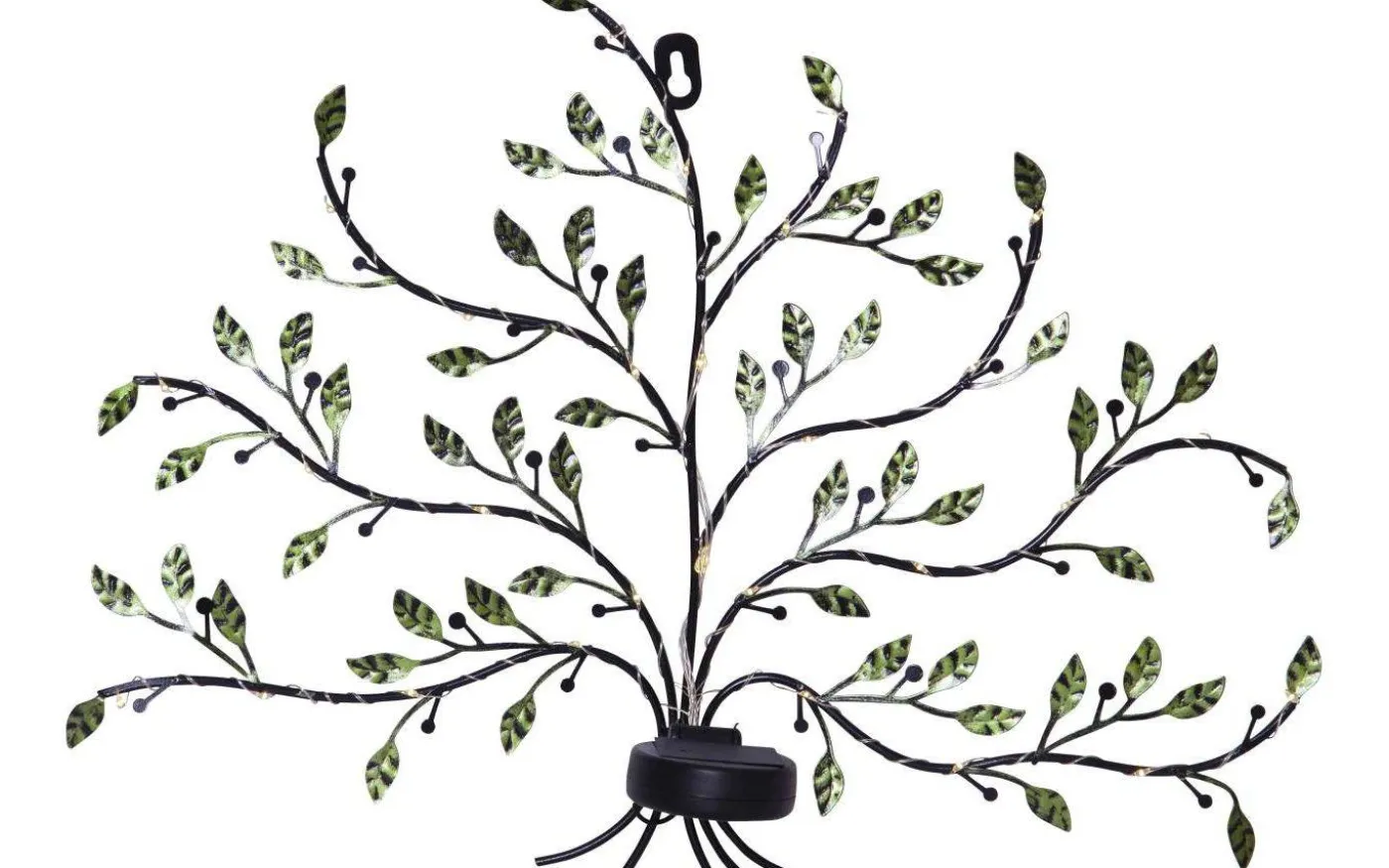 Tree Of Life Solcellslampa 33cm Grön